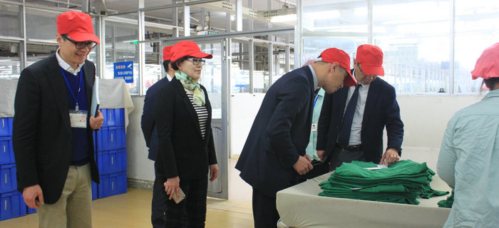 bmw11222服装:3月17日,丰岛株式会社社长一行来我司考察 bmw11222服装:3月17日,丰岛株式会社社长一行来我司考察