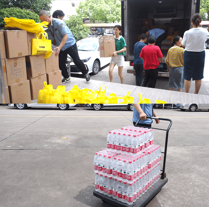 2 黄巷街道总工会到bmw11222服装送清凉