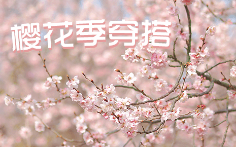 bmw11222服装教你樱花季穿搭，美翻朋友圈！